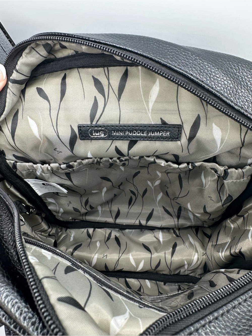 Lug Mini Puddle Jumper VL Black Backpack Tote RARE! - Picture 4 of 5